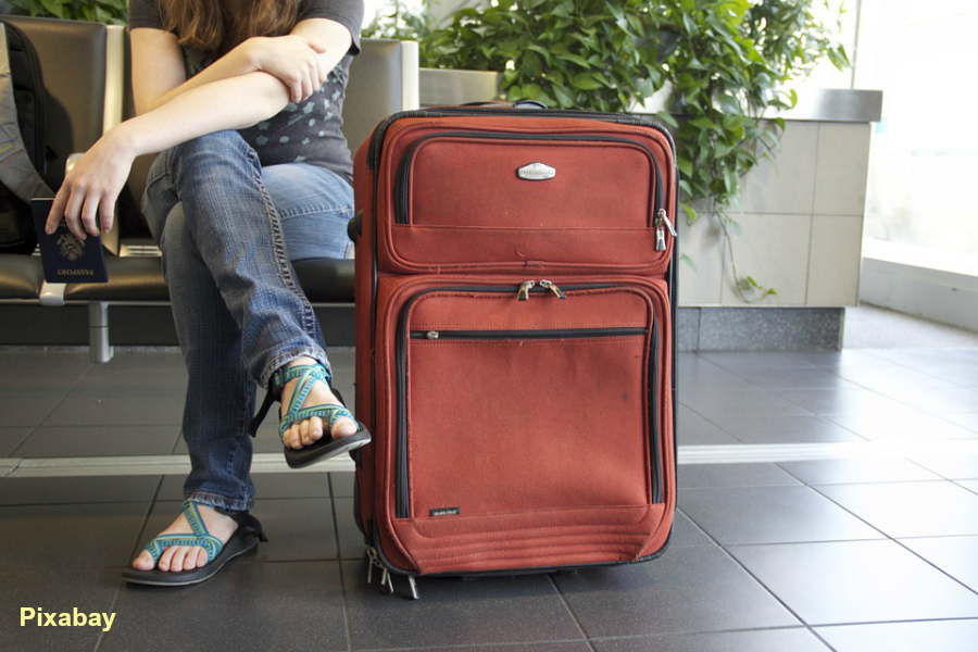 valises en avion