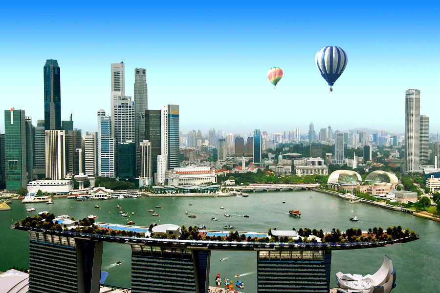 Singapour: VIDEO Marina 2009