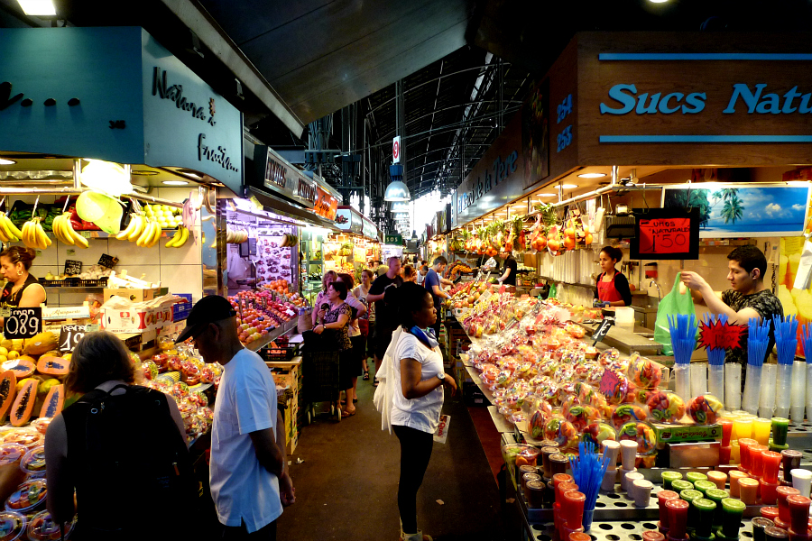 Espagne : VIDEO Barcelone / Boqueria