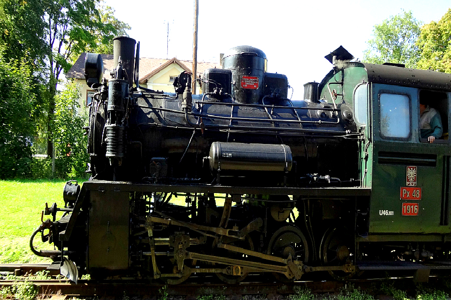 République Tchèque:  VIDEO train vapeur