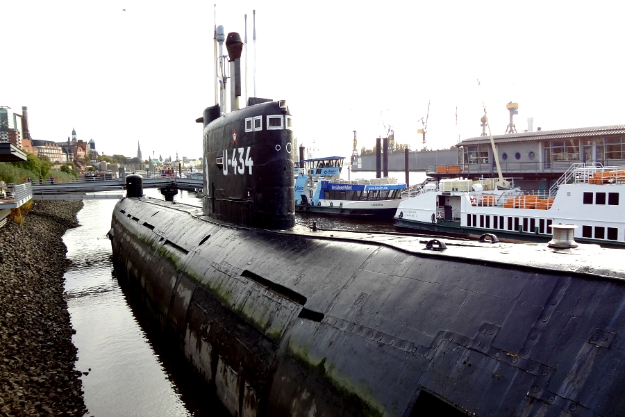 Allemagne: VIDEO Hambourg (sous-marin)