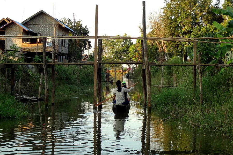 Myanmar/Birmanie: VIDEO Nyaungshwe