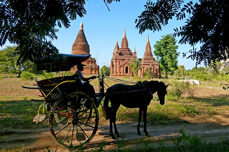Myanmar/Birmanie: VIDEO Bagan