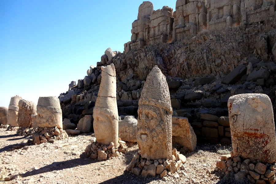 Turquie / Mésopotamie : VIDEO Mont Nemrut