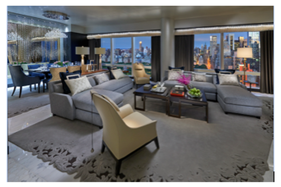 New-York : la suite 5000 du Mandarin Oriental