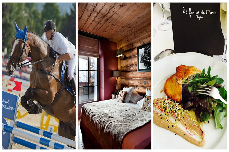 Jouer au trappeur à Megève