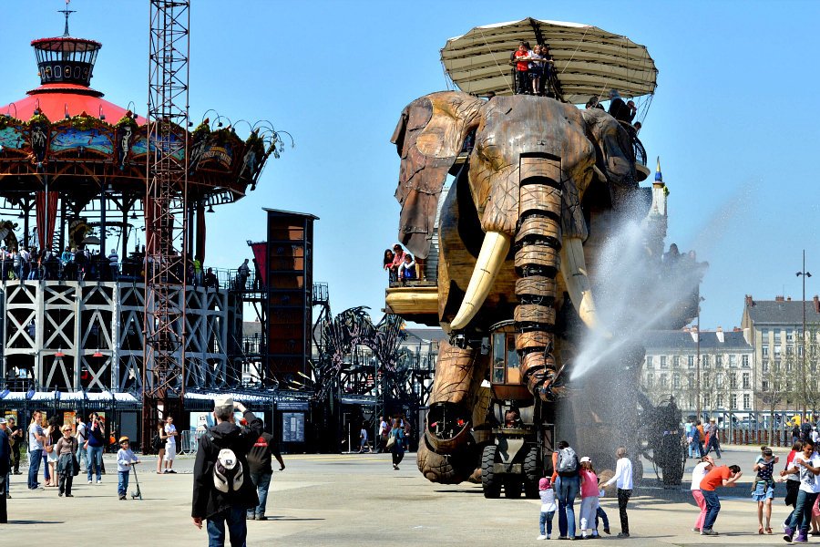 France : Nantes  / VIDEO les Machines de l’île