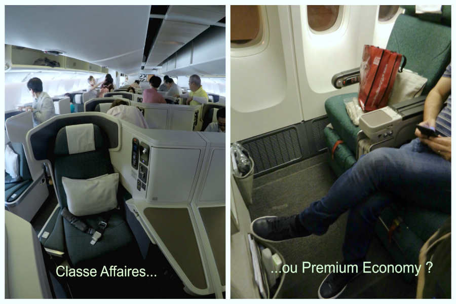 Test : Business ou Premium Economy ?