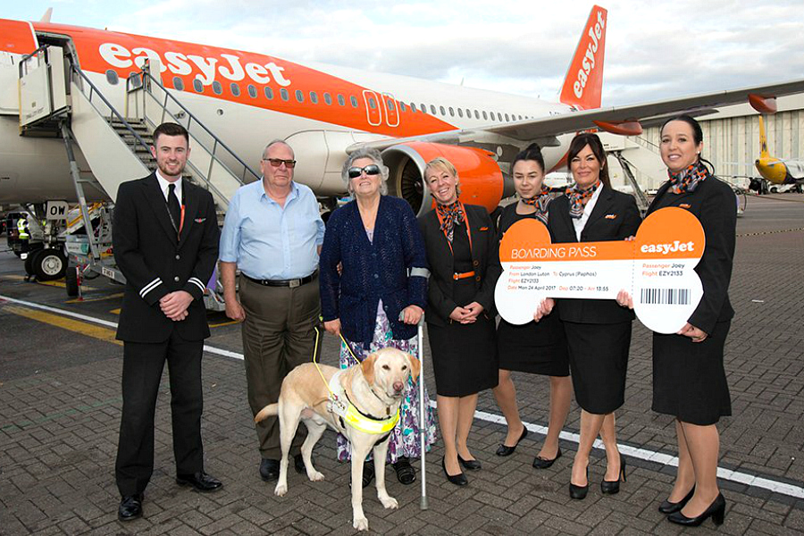 Des passagers «à poil» sur easyJet