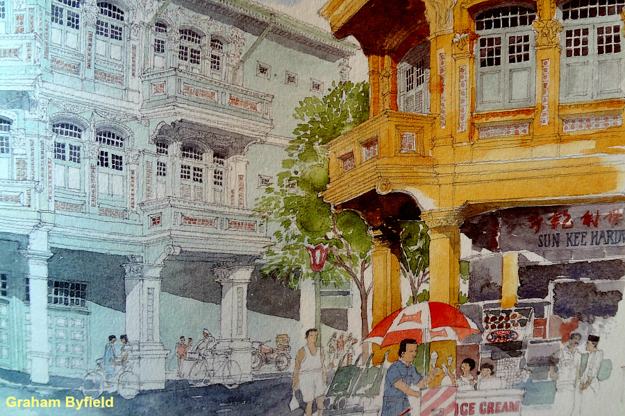 Asie : Singapour colonial