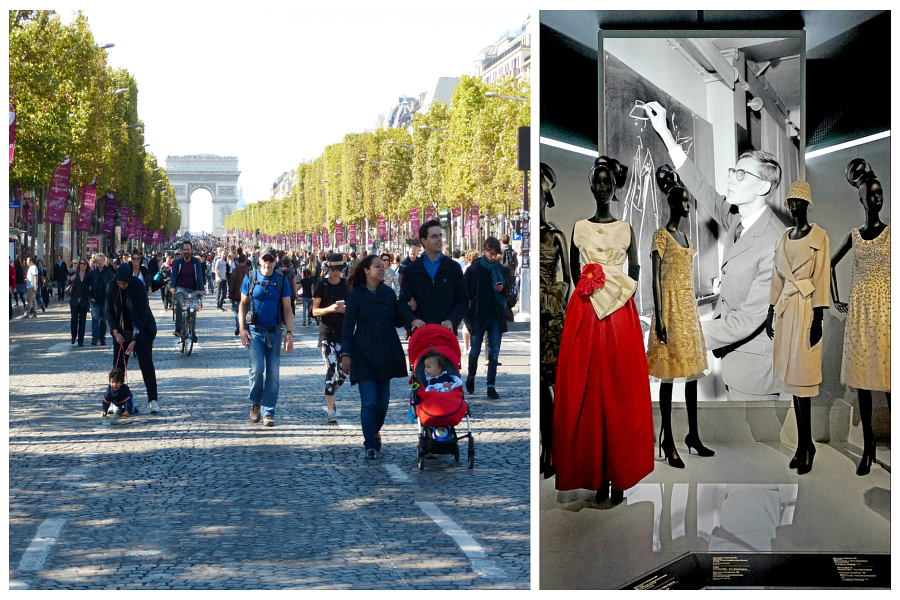 Paris : dimanche sur les Champs-Elysées