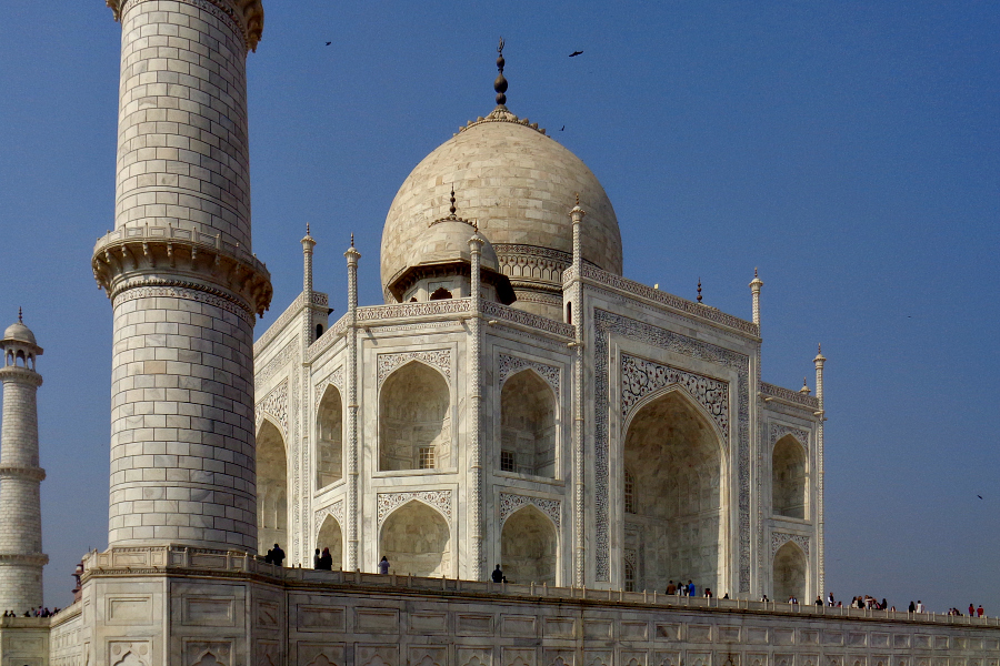 Inde : VIDEO Taj  Mahal