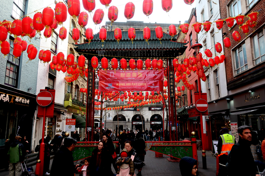 Angleterre : Londres Chinatown