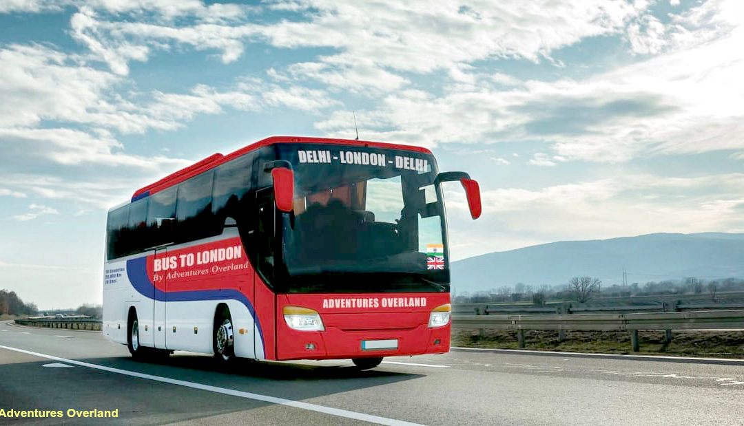 En bus de luxe, de Londres à…Dehli !