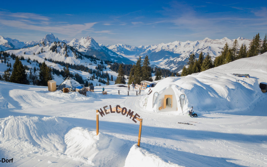 Suisse : dormir dans un igloo