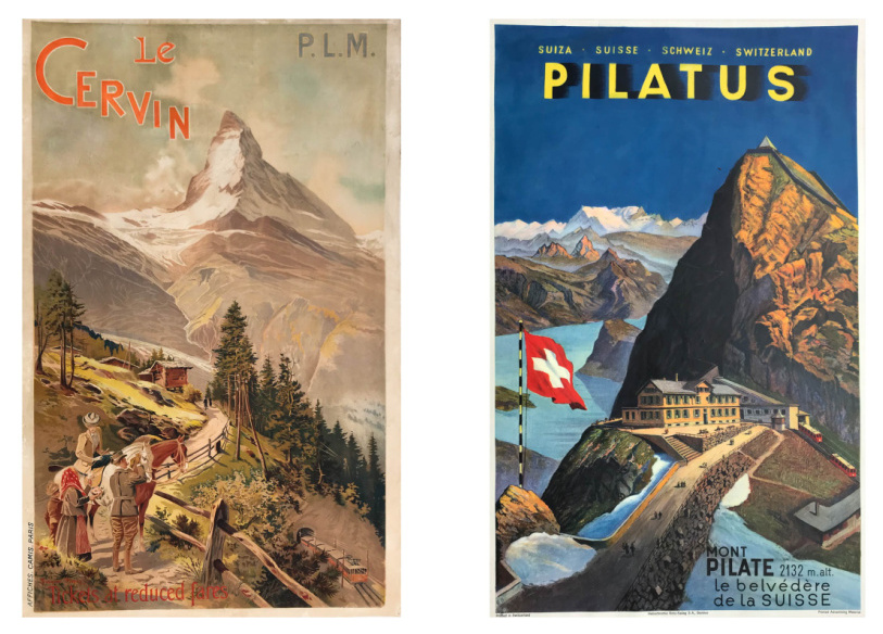 Suisse: l’affiche touristique, objet d’art