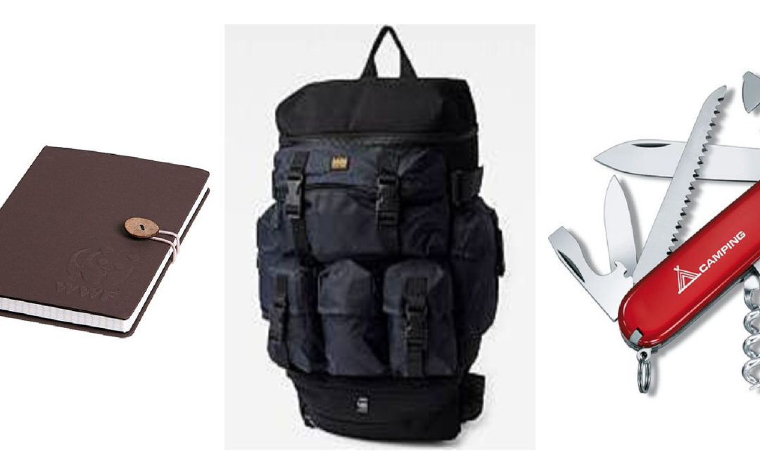 Le kit du parfait voyageur