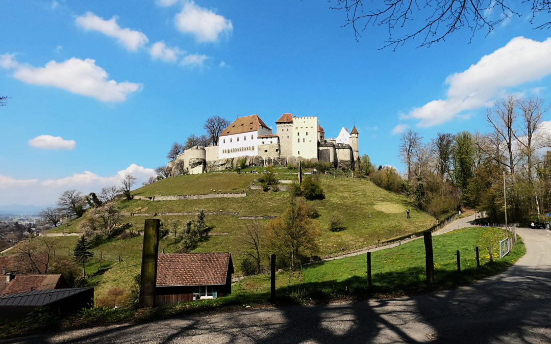 Suisse : château de Lenzbourg (Argovie)