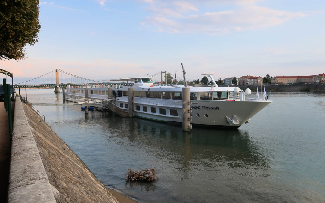 En croisière sur le Rhône