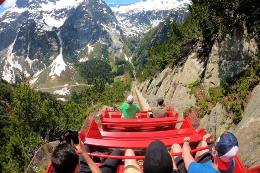 Suisse : VIDEO Gelmersee