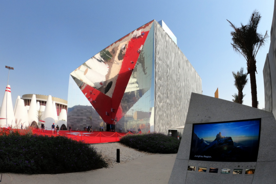 Dubaï : VIDEO Expo 2020 (pavillon suisse)