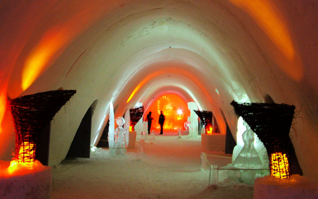 Hôtels de glace : dormir dans un igloo