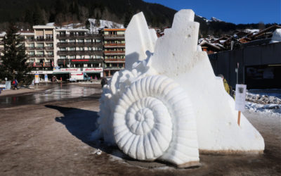 Suisse. Sculptures de neige / Grindelwald