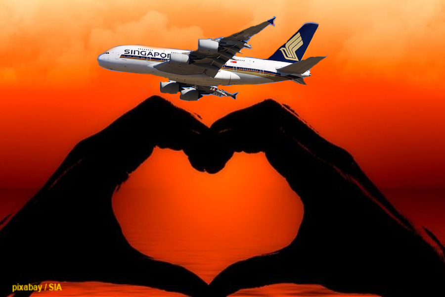 Singapore Airlines: de l’amour dans l’air