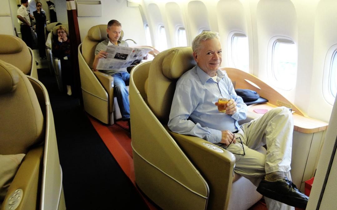 Long-courrier en éco plus confortable