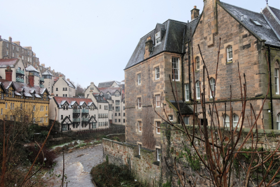 Ecosse : VIDEO Edimbourg (Dean village)