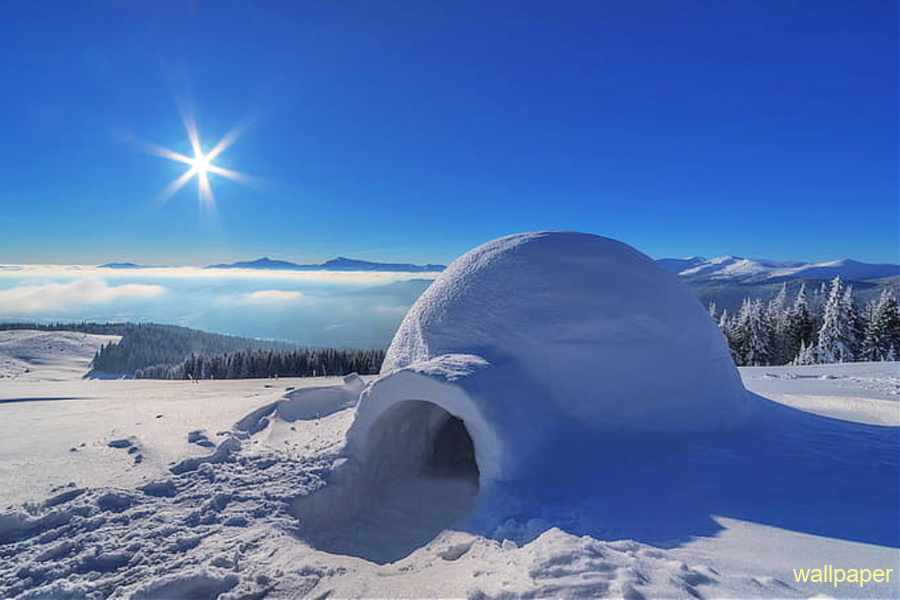 Tourisme: dormir dans un igloo
