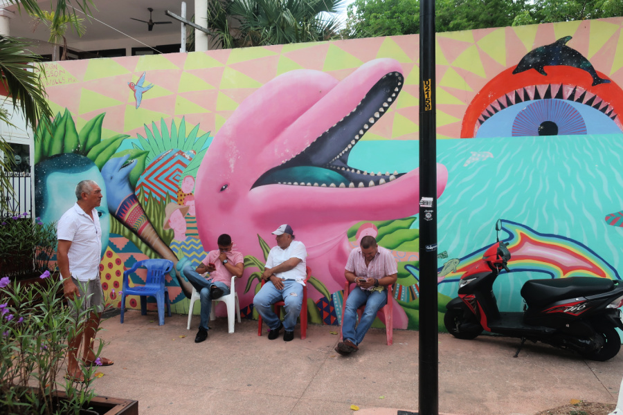 Mexique : l’ « éco-street-Art » de Cozumel
