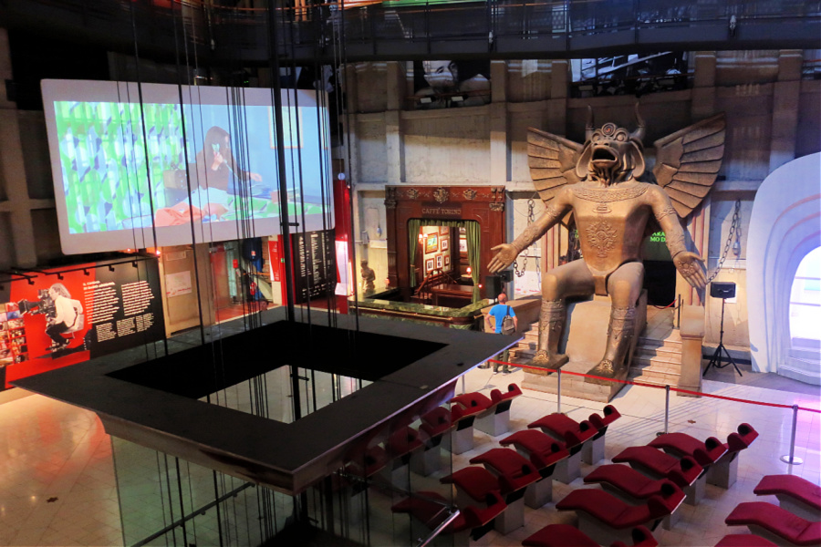 Italie: VIDEO Turin (Musée du Cinéma)