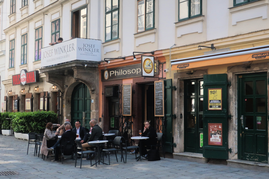 Pause-café à Vienne