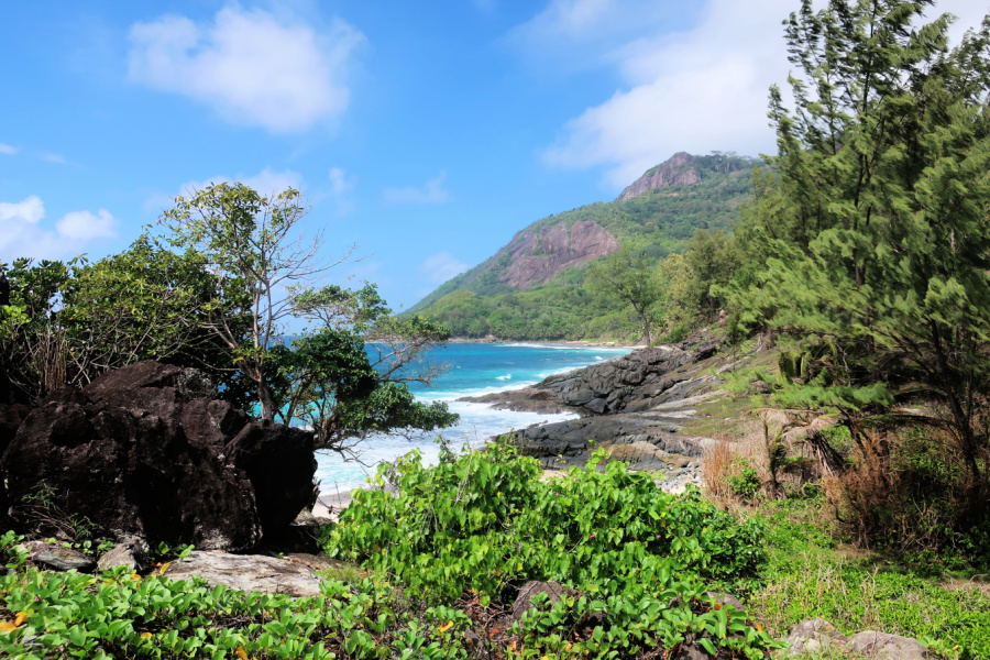 Seychelles : VIDEO Île de Silhouette