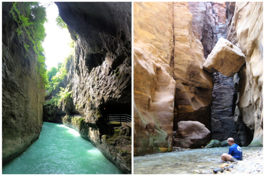 Suisse et Jordanie : deux trekkings jumeaux