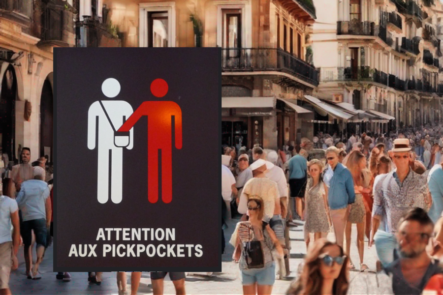 Pas de vacances pour les pickpockets
