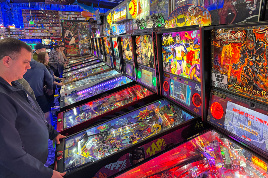 USA : VIDEO Portland / Oregon (Musée des flippers)